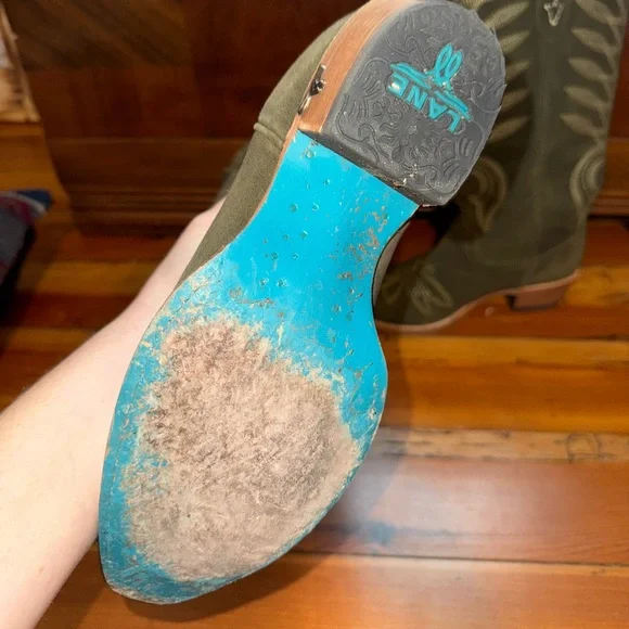 Lane Boots, Olive Squash Blossom - Picture 6 of 6